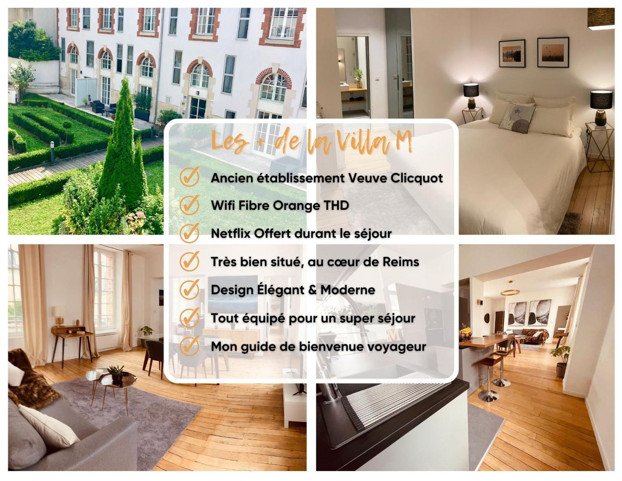 ריימס So Guest- Luxueux Appartement, Ancienne Maison De Champagne Proche Cathedrale מראה חיצוני תמונה